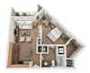Floor plan at Element 47 by Windsor, 2180 N. Bryant St., 80211